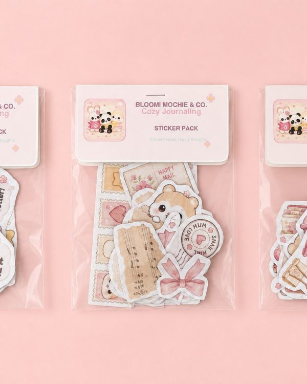 Cozy Journaling Sticker Packs