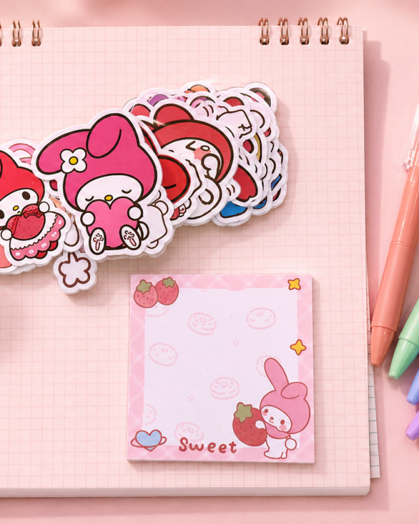 Bloomi Journal Starter Bundle (Pink My Melody)